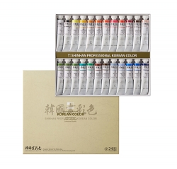 신한 한국화, 동양화 물감 20ml 24색 A/B